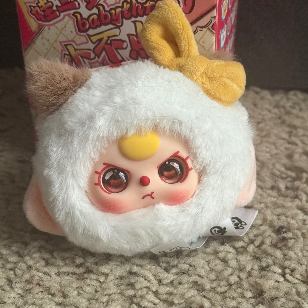 Baby Three Plush Cat